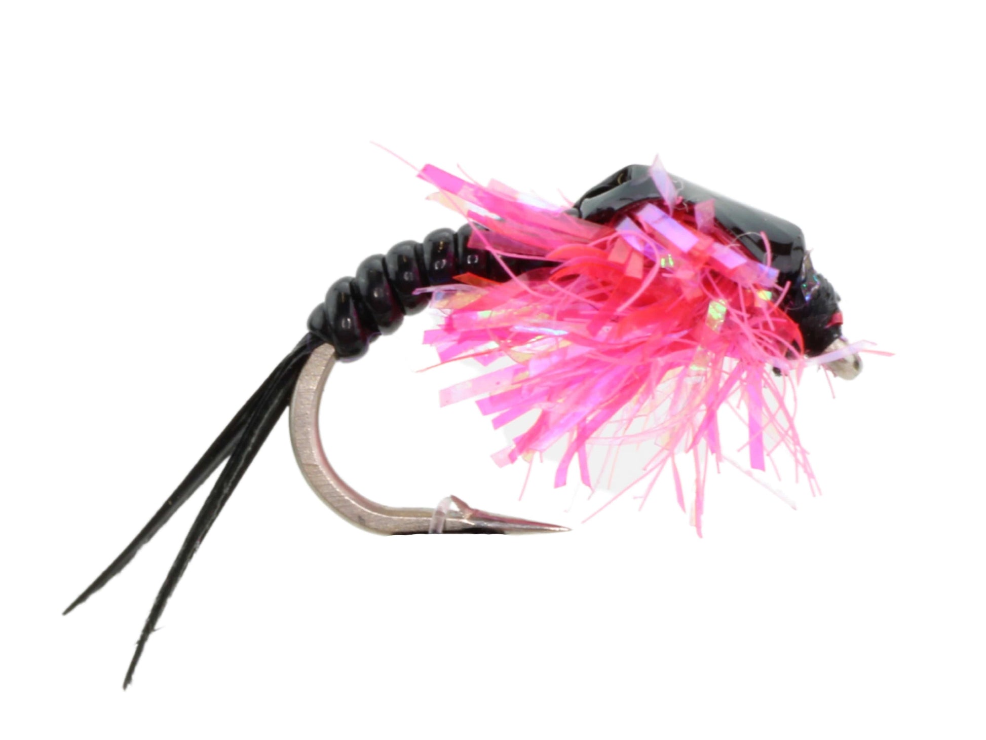 Wild Water Fly Fishing Estaz Stonefly, Metallic Pink, Size 12, Qty. 6-Goodwynn&#39;sGoodwynn&#39;s