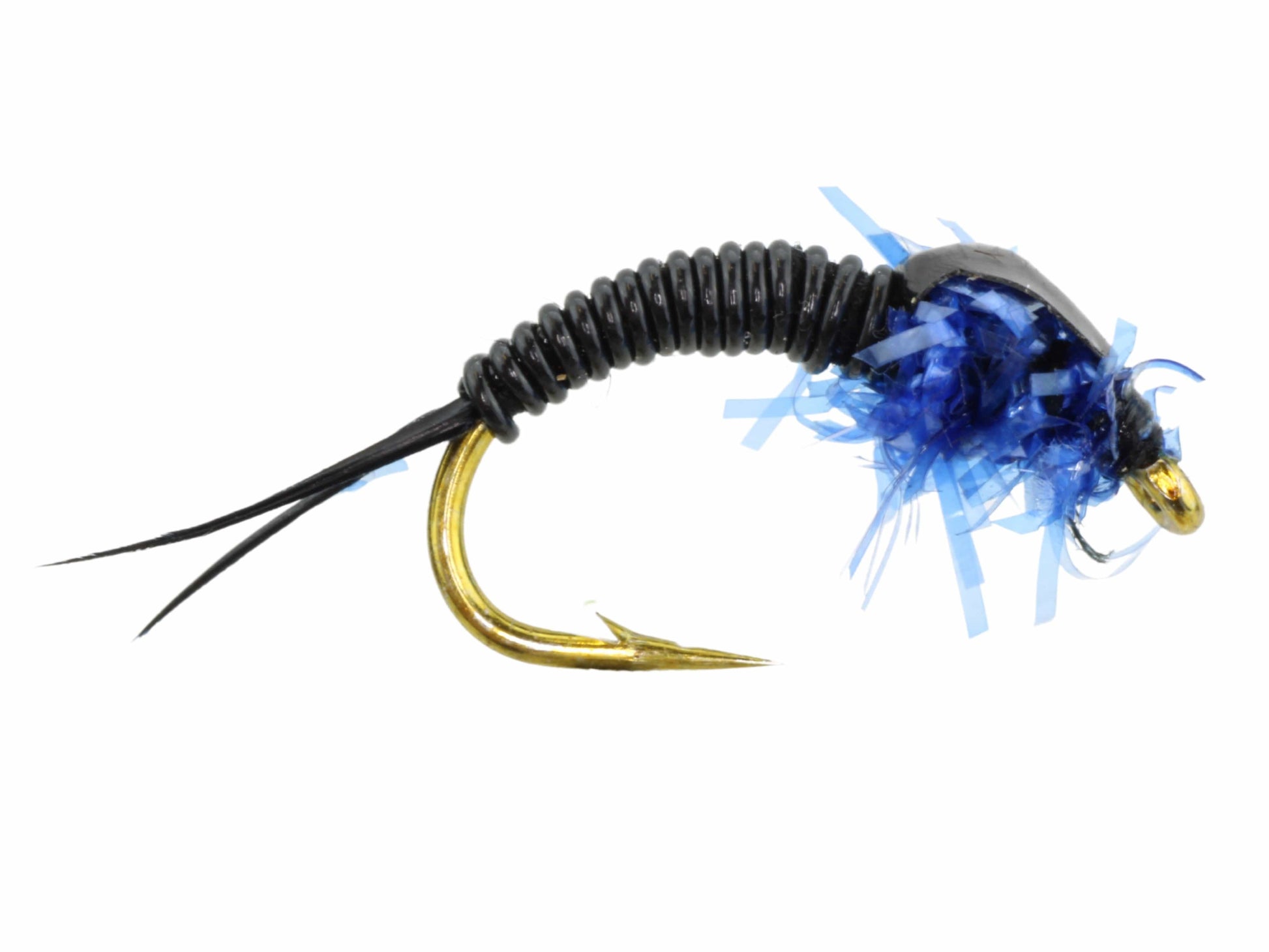 Wild Water Fly Fishing Estaz Stonefly, Metallic Royal Blue, Size 6, Qty. 6-Goodwynn&#39;sGoodwynn&#39;s