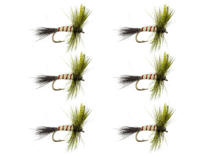 Wild Water Fly Fishing Olive Eastern Drake, Size 12, Qty. 6