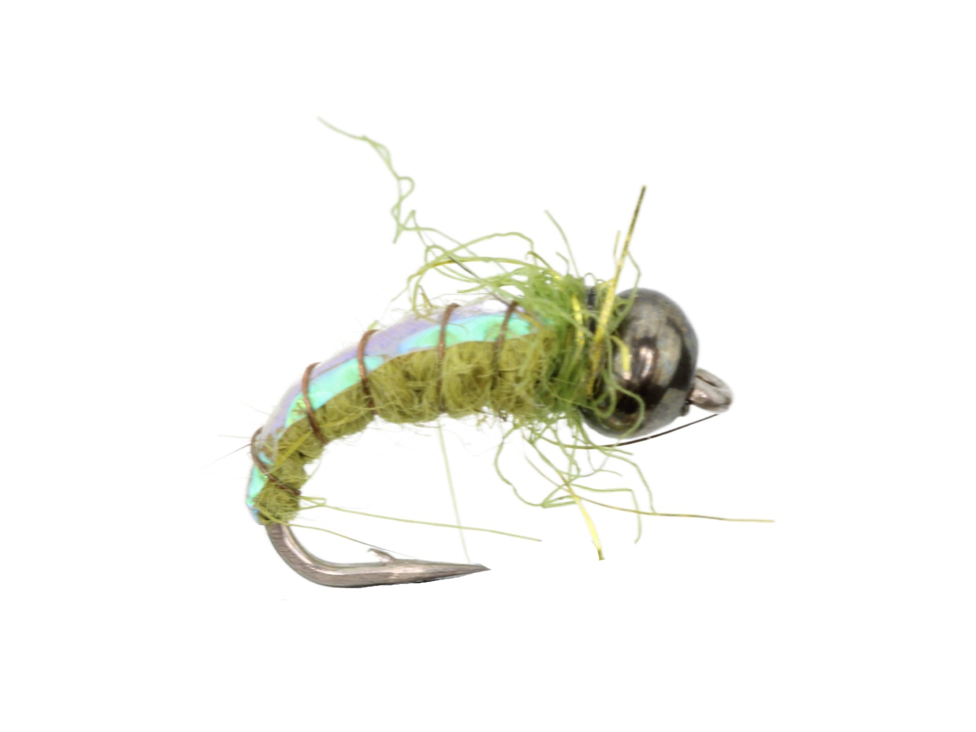 Wild Water Fly Fishing Fly Tying Material Kit, Olive Electric Caddis-Goodwynn&#39;sGoodwynn&#39;s