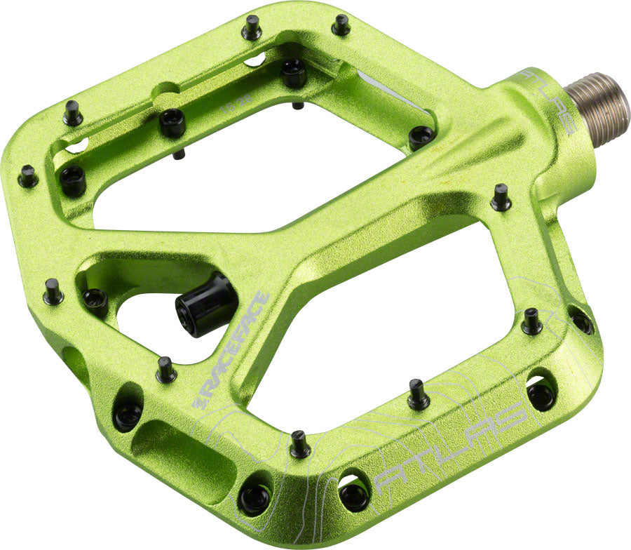 RaceFace Atlas Pedals - Platform Aluminum 9/16" Green-Goodwynn&#39;sGoodwynn&#39;s