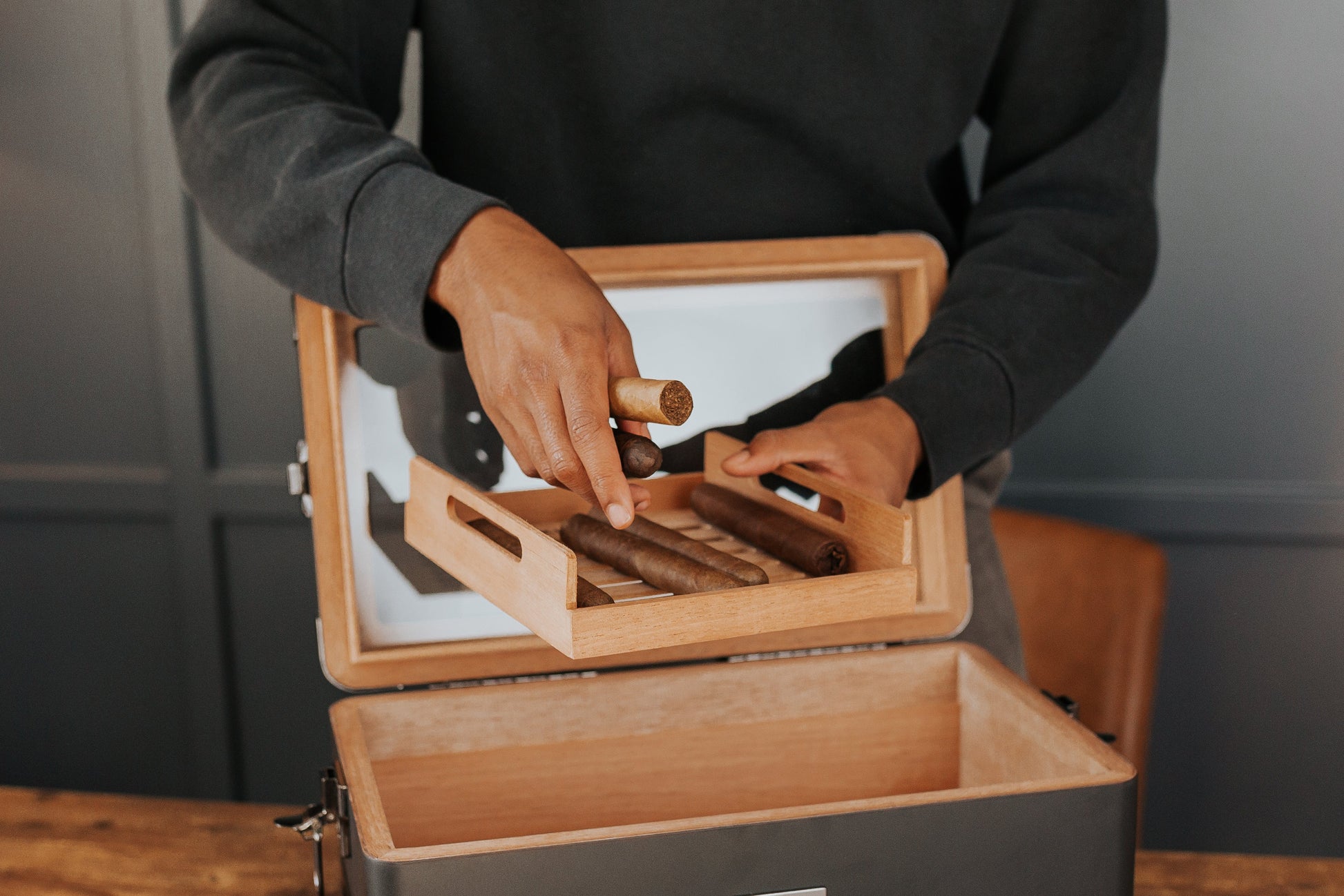 Black Edition Military Humidor-Goodwynn&#39;sGoodwynn&#39;s