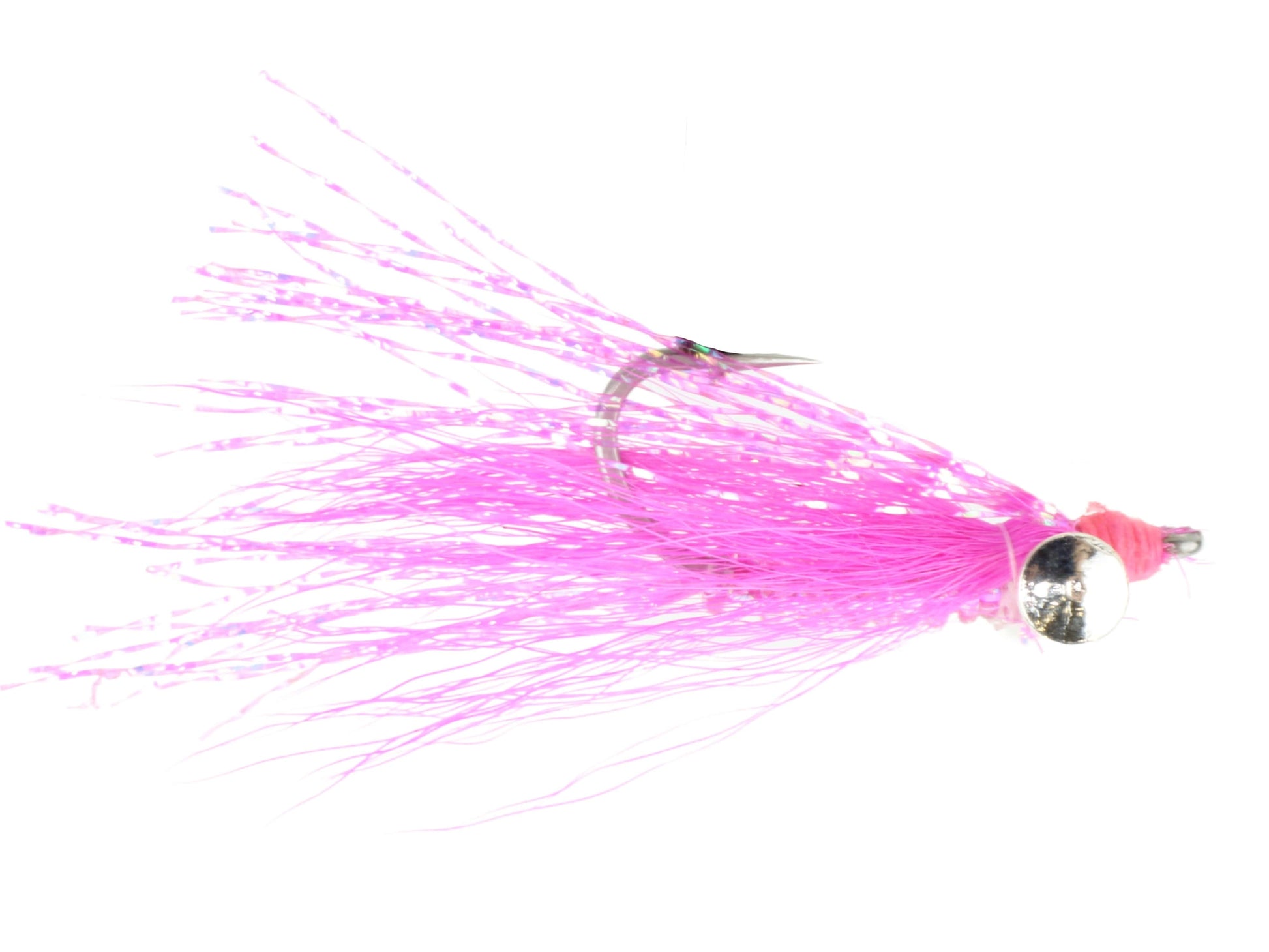 Wild Water Fly Fishing Pink Crazy Charlie, Size 4, Qty. 6-Goodwynn&#39;sGoodwynn&#39;s