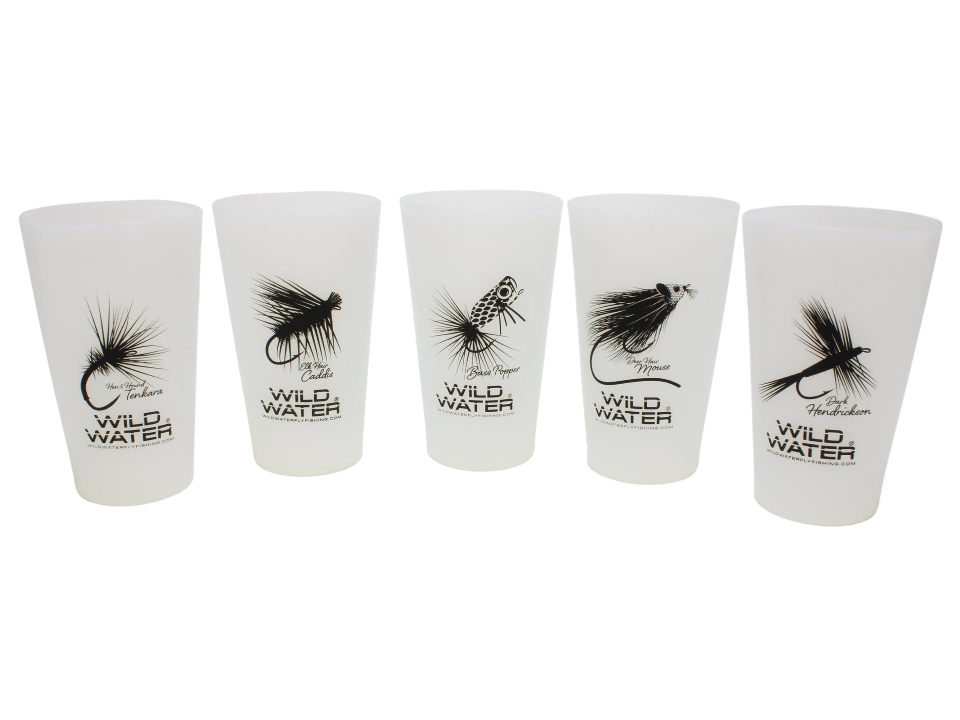 Wild Water Fly Fishing Silicone Pint Glass-Goodwynn&#39;sGoodwynn&#39;s