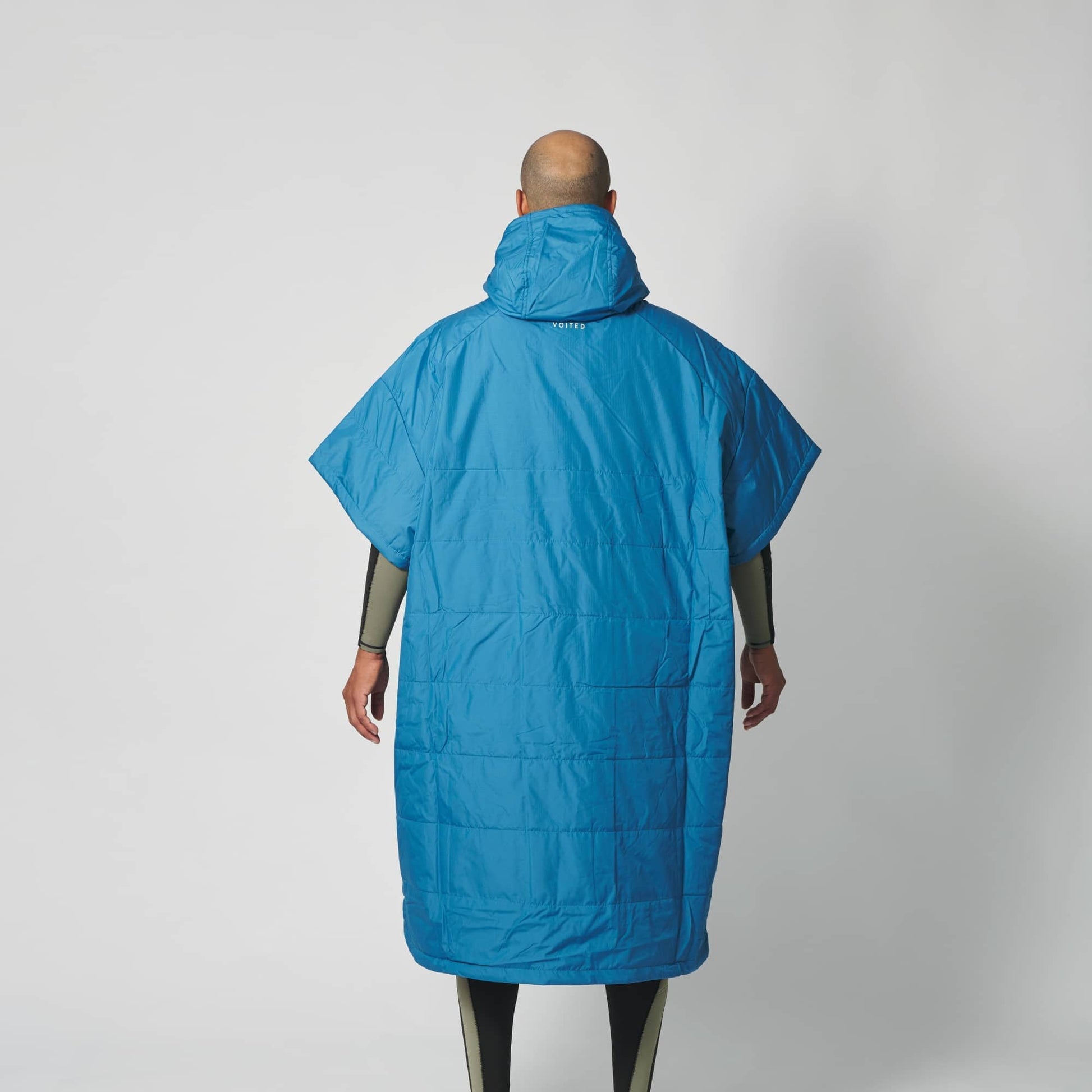 VOITED 2nd Edition Outdoor Poncho for Surfing, Camping, Vanlife & Wild Swimming - Blue Steel-Goodwynn&#39;sGoodwynn&#39;s