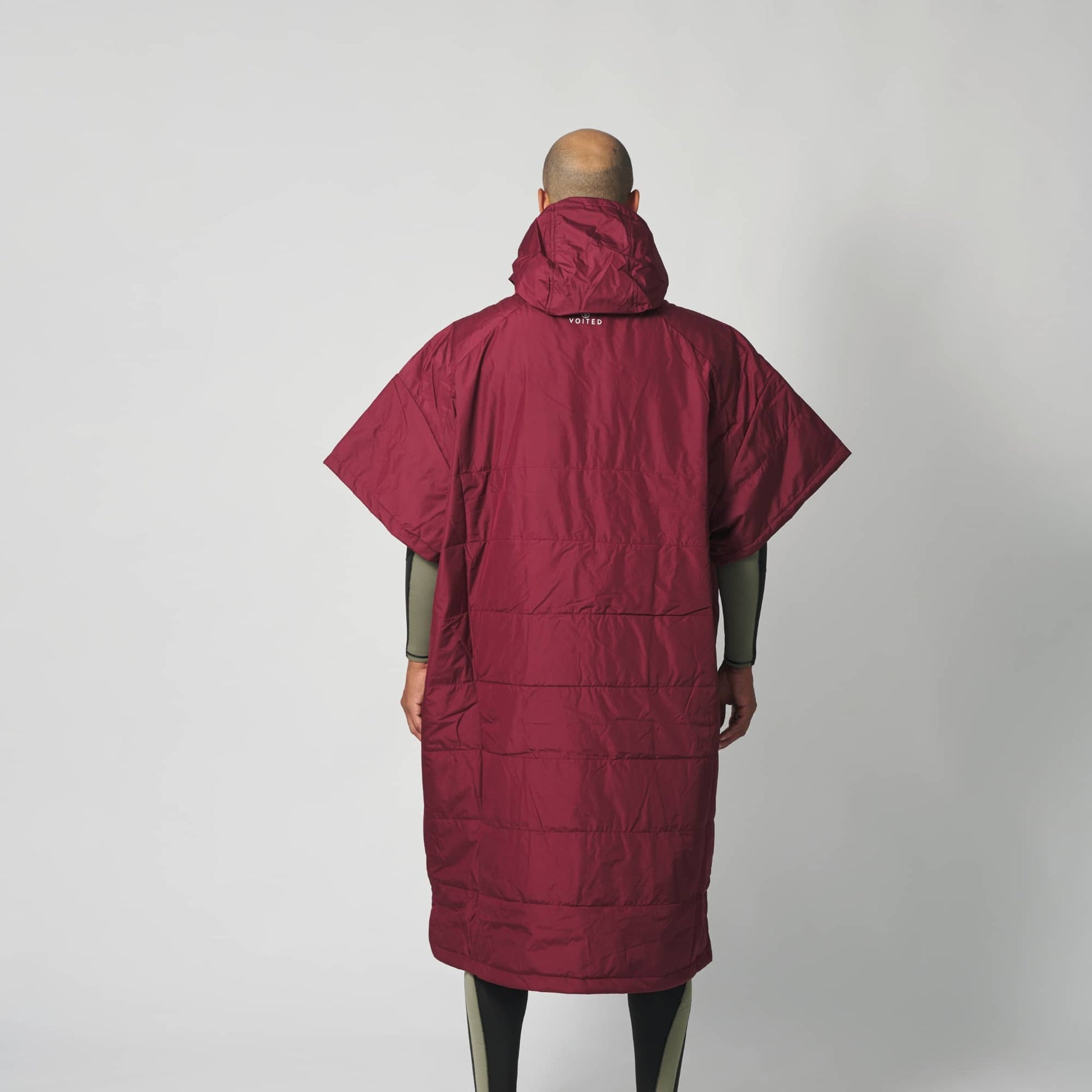 VOITED 2nd Edition Outdoor Poncho for Surfing, Camping, Vanlife & Wild Swimming - Cardinal-Goodwynn&#39;sGoodwynn&#39;s