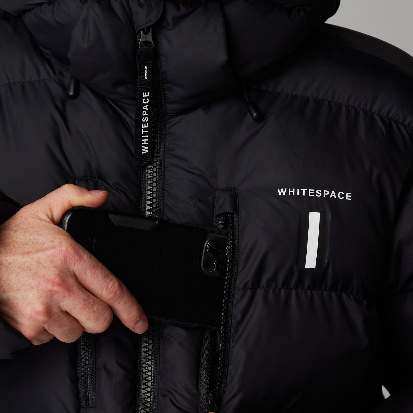 SW Signature Puffy Jacket - Black