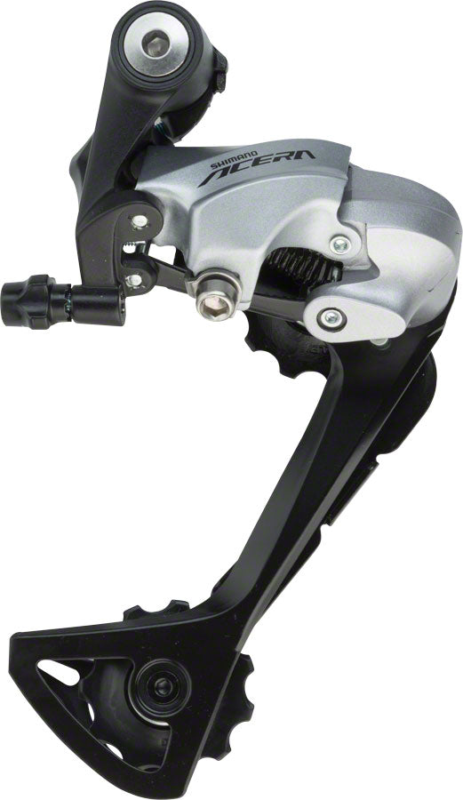 Shimano Acera RD-T3000-SGS Rear Derailleur - 9 Speed Long Cage Silver