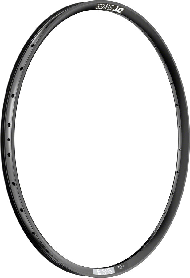 DT Swiss E 593 Rim - 27.5" Disc Black 28H