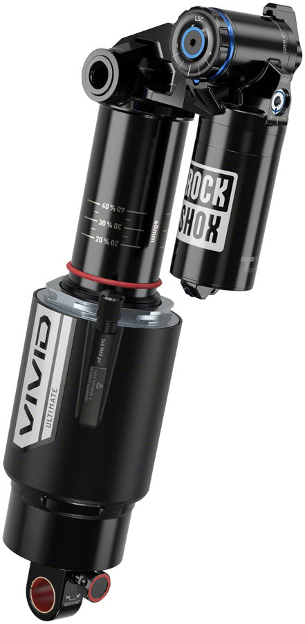 RockShox Vivid Ultimate RC2T Rear Shock - 205 x 65 mm Vivid Air 1 Token Reb25/Comp37 L/O2 Trun/Std 8x43.69 C1 Yeti SB160E 2022+