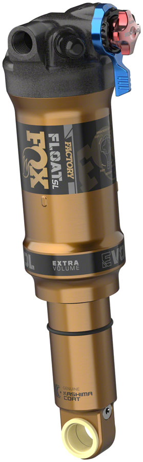 FOX FLOAT SL Factory Rear Shock - Trunnion Metric 165 x 42.5 mm 3-Postion Lever EVOL SV Kashima Coat-Goodwynn&#39;sGoodwynn&#39;s