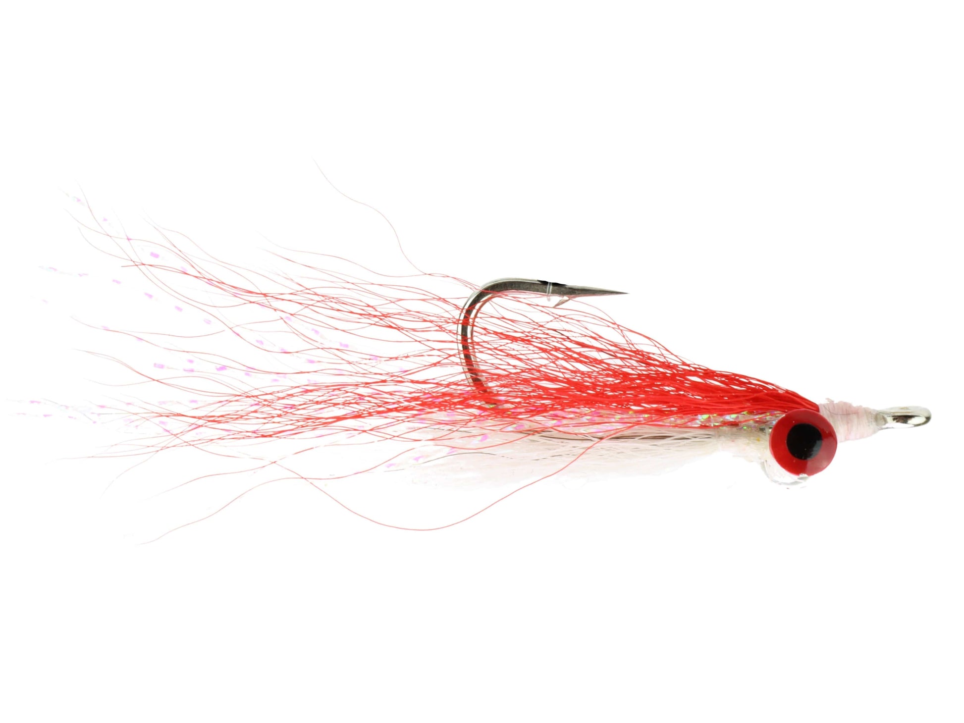 Wild Water Fly Fishing Red Clouser Minnow, Size 1/0, Qty. 3-Goodwynn&#39;sGoodwynn&#39;s