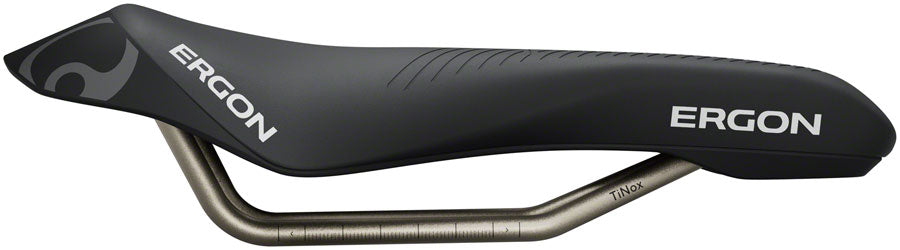 Ergon SR Triathlon Saddle - Mens Black Front-Goodwynn&#39;sGoodwynn&#39;s