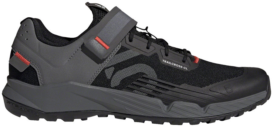 Five Ten Trailcross Mountain Clipless Shoes - Mens Core BLK/Gray Three/Red 9-Goodwynn&#39;sGoodwynn&#39;s