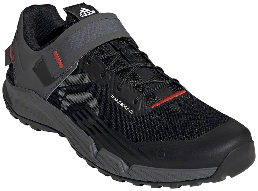 Five Ten Trailcross Mountain Clipless Shoes - Mens Core BLK/Gray Three/Red 9-Goodwynn&#39;sGoodwynn&#39;s