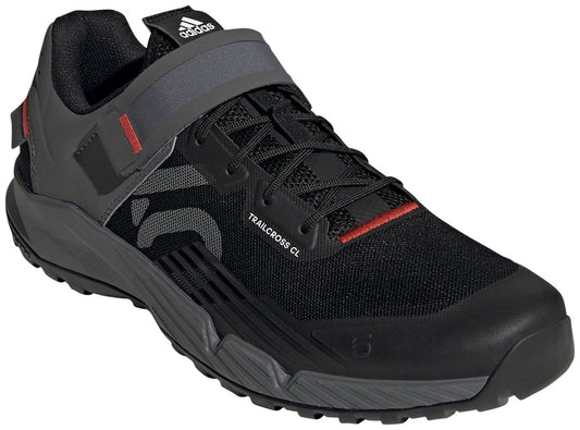 Five Ten Trailcross Mountain Clipless Shoes - Mens Core BLK/Gray Three/Red 9-Goodwynn's