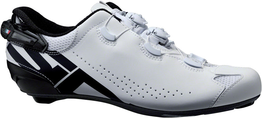 Sidi Shot 2S Pro Road Shoes - Mens White/Black 41-Goodwynn&#39;sGoodwynn&#39;s