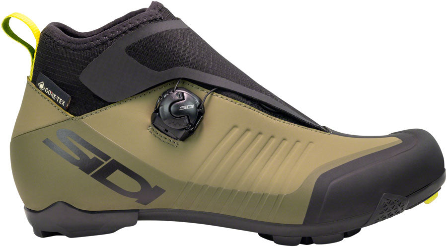 Sidi Hiemx Cycling Boot - Black/Green Olive 40