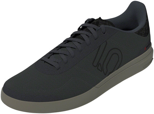 Five Ten Sleuth DLX Canvas Flat Shoes - Mens Gray Six/Core BLK/Olive Strata 10.5-Goodwynn's