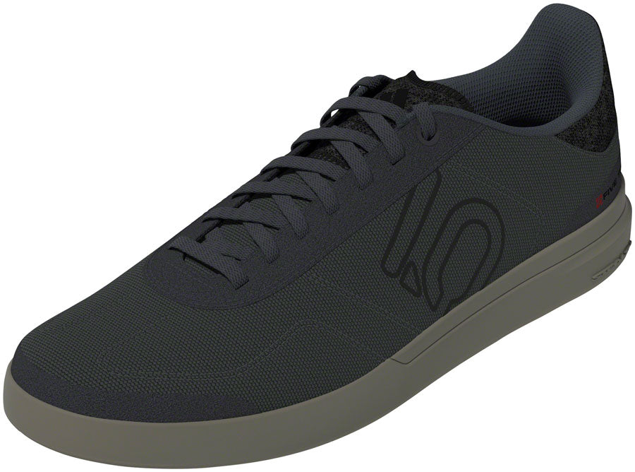 Five Ten Sleuth DLX Canvas Flat Shoes - Mens Gray Six/Core BLK/Olive Strata 7