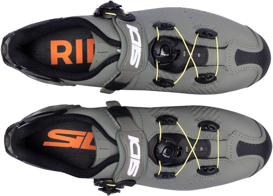 Sidi Drako 2S SRS Mountain Clipless Shoes - Mens Military Yellow 38