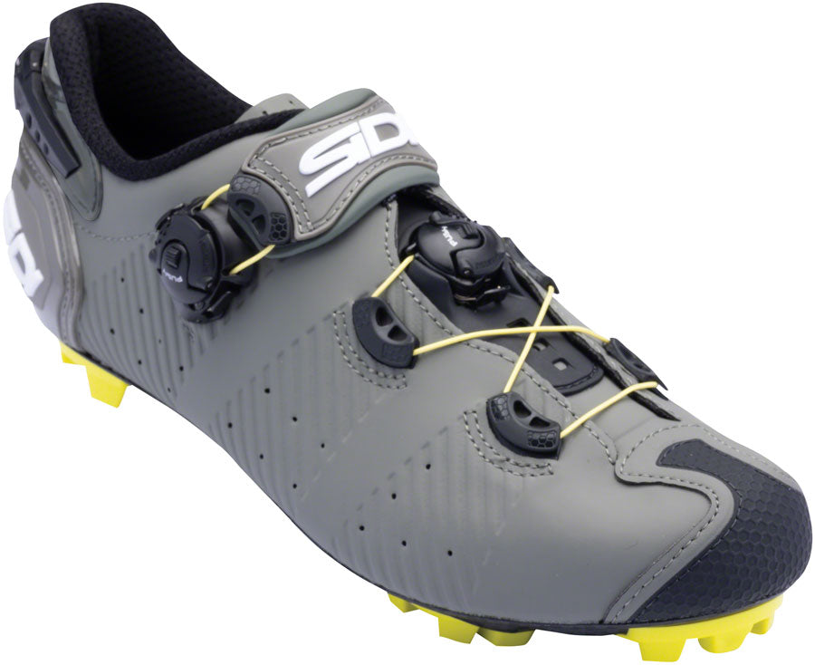 Sidi Drako 2S SRS Mountain Clipless Shoes - Mens Military Yellow 38-Goodwynn&#39;sGoodwynn&#39;s