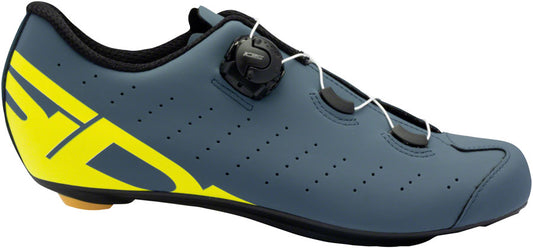 Sidi Fast 2 Road Shoes - Mens Blue/Yellow 38-Goodwynn's