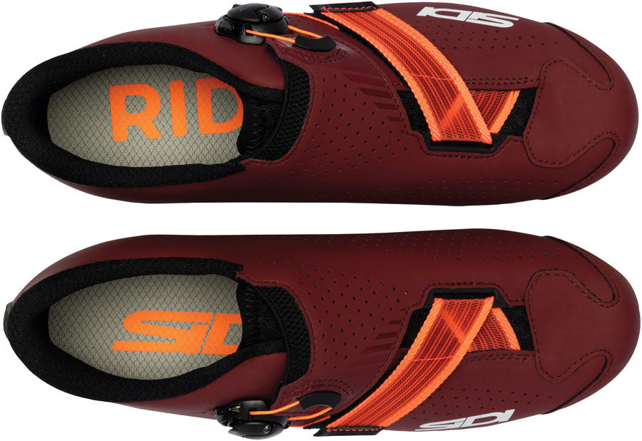 Sidi Prima Road Shoes - Womens Cabernet/Coral 36