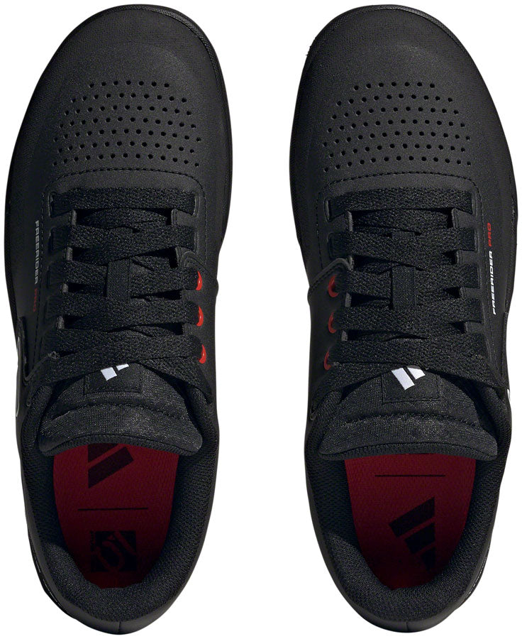 Five Ten Freerider Pro Flat Shoes - Mens Core Black/FTWR White/FTWR White 6