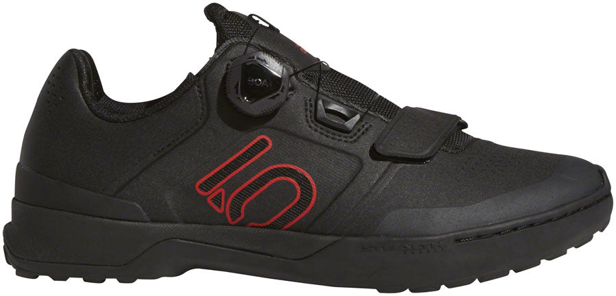 Five Ten Kestrel Pro BOA Mountain Clipless Mountain Clipless Shoes - Mens Core BLK / Red / Gray Six 7.5-Goodwynn&#39;sGoodwynn&#39;s