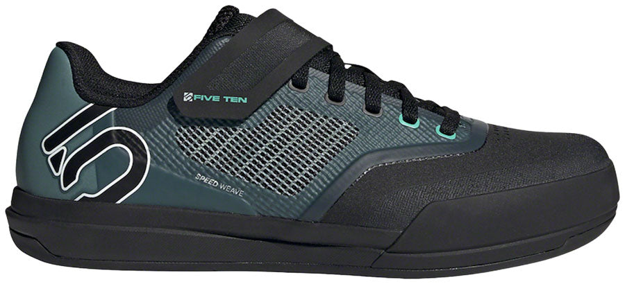 Five Ten Hellcat Pro Mountain Clipless Shoes  -  Womens Core BLK/Crystal White/DGH Solid Gray 6-Goodwynn&#39;sGoodwynn&#39;s