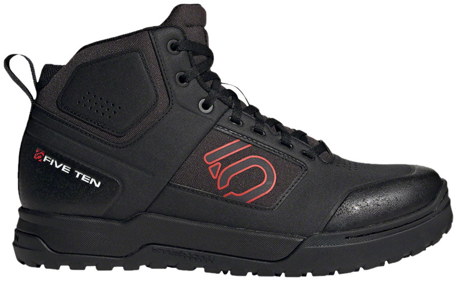 Five Ten Impact Pro Mid Flat Shoes  -  Mens Core Black/Red/Core Black 11