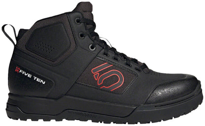 Five Ten Impact Pro Mid Flat Shoes  -  Mens Core Black/Red/Core Black 7