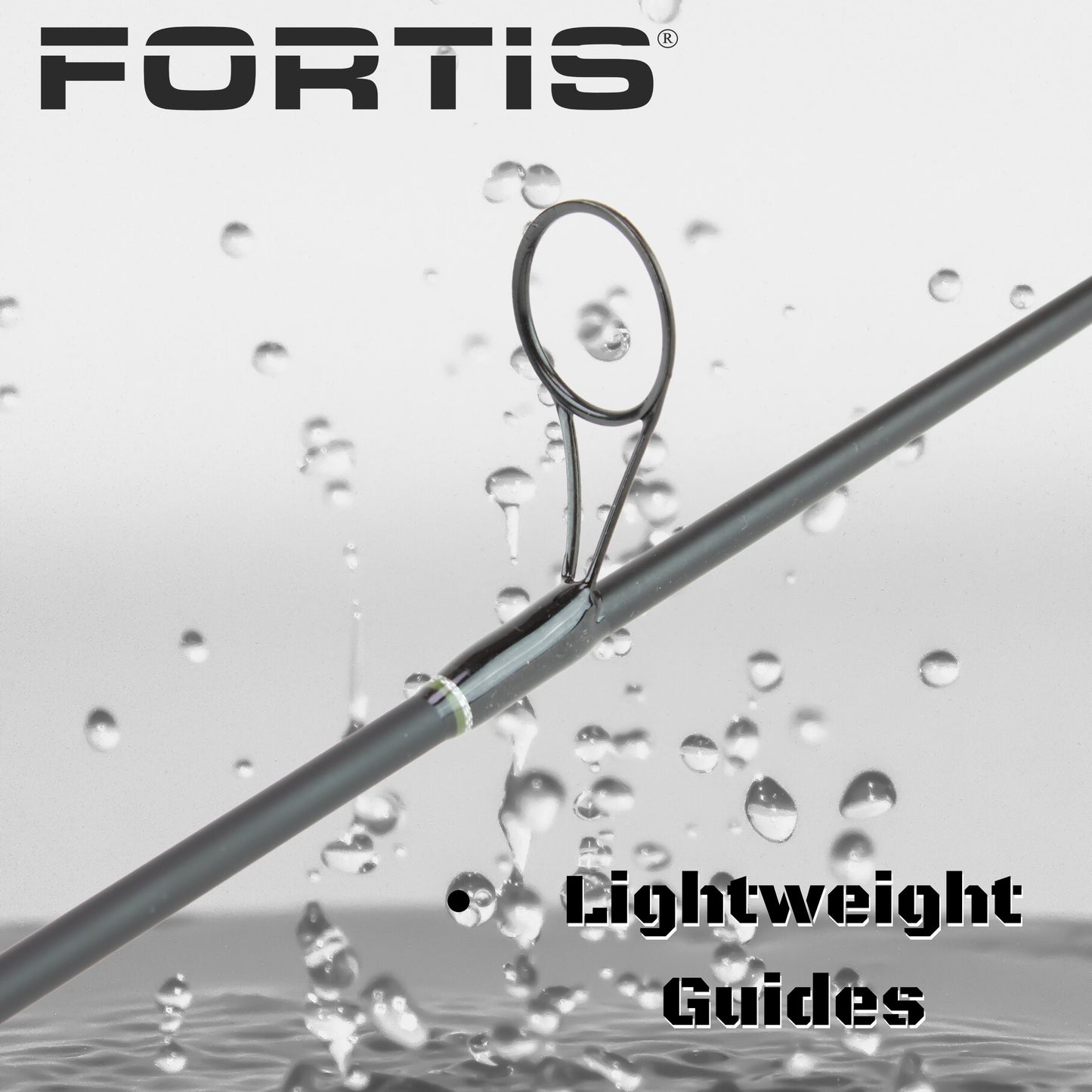 FORTIS 7' Medium Action 2 Piece Spinning Rod