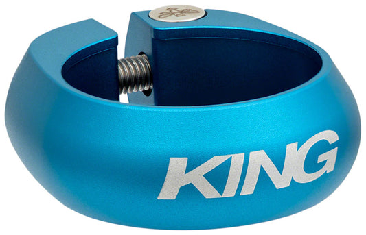 Chris King Seatpost Clamp - 34.9mm Matte Turquoise-Goodwynn's