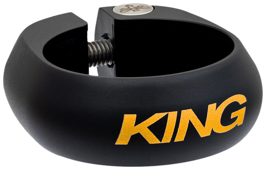 Chris King Seatpost Clamp - 34.9mm Two Tone Black/Gold-Goodwynn&#39;sGoodwynn&#39;s