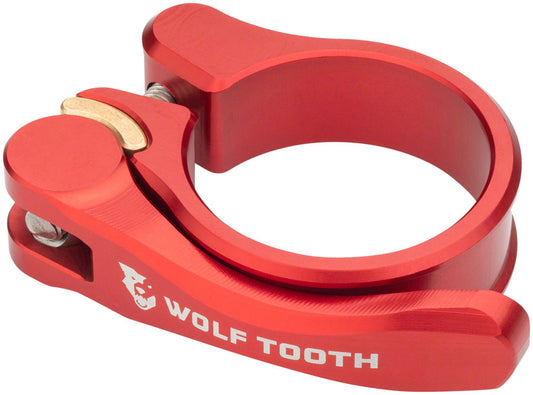 Wolf Tooth Components Quick Release Seatpost Clamp - 28.6mm Red-Goodwynn's