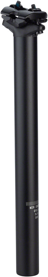 MSW Two-Bolt Seatpost 31.6 x 350 Matte Black-Goodwynn's