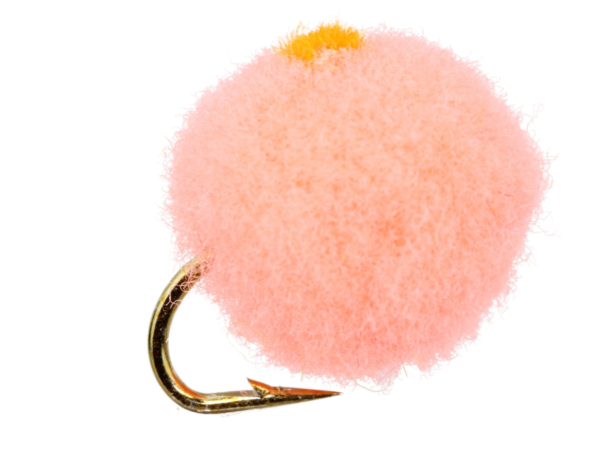 Wild Water Fly Fishing Salmon Egg with Orange Spot, Size 12, Qty. 6-Goodwynn&#39;sGoodwynn&#39;s