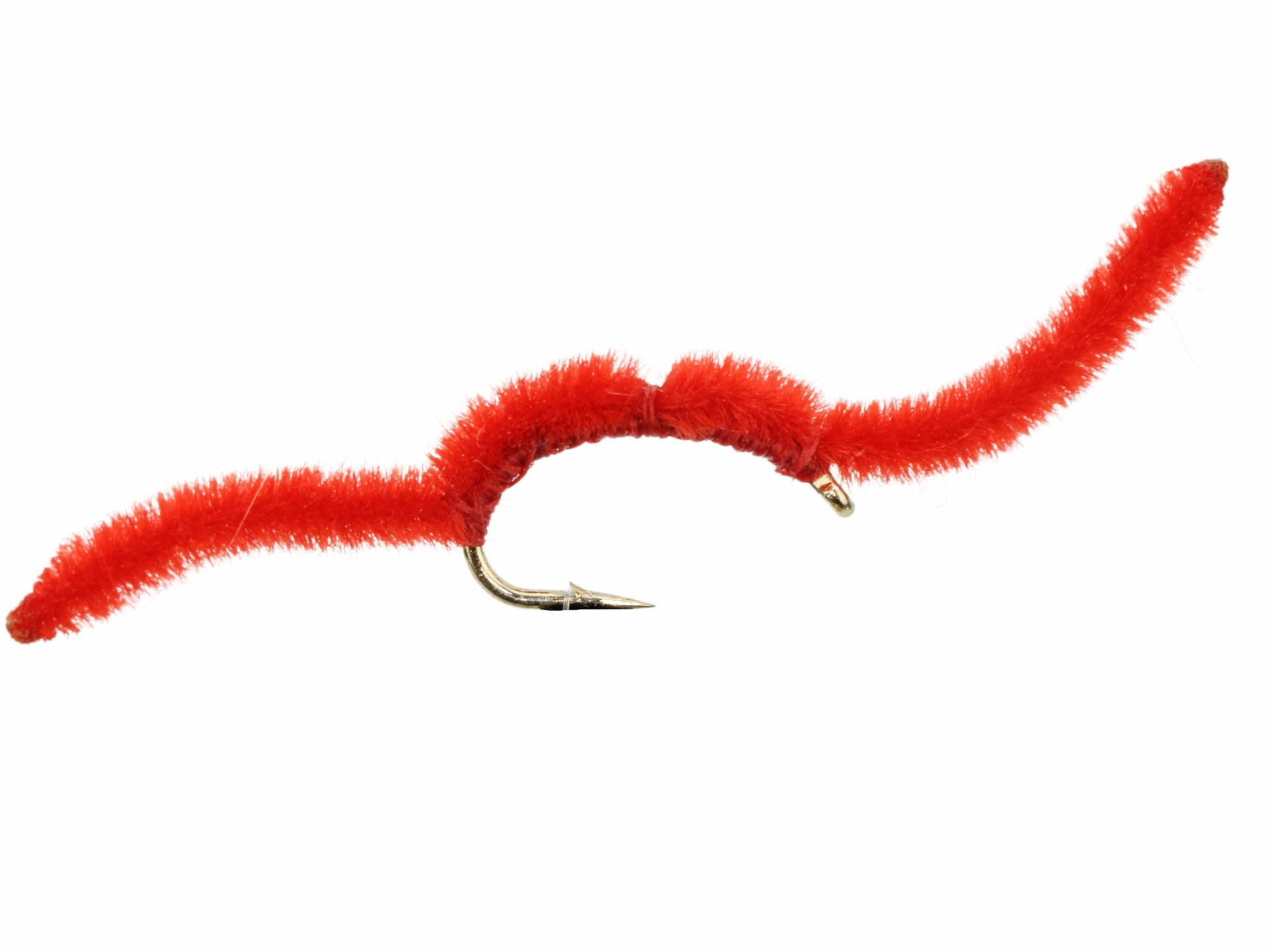 Wild Water Fly Fishing San Juan Worm, Size 14, Qty. 6-Goodwynn&#39;sGoodwynn&#39;s