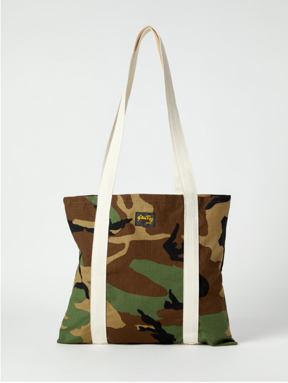 9059 TOTE BAG WOODLAND CAMO RIPSTOP