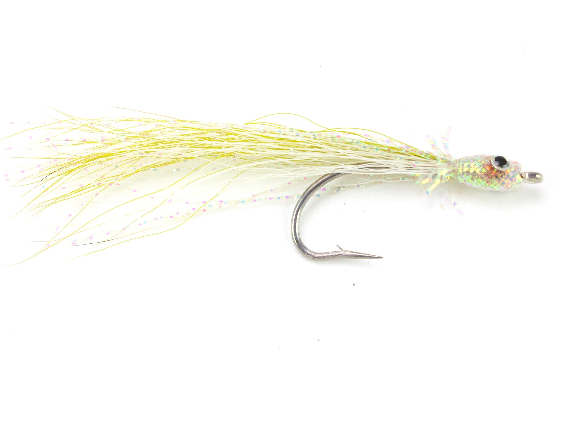 Wild Water Fly Fishing Green Short Tail Eel, Size 1/0, Qty. 3-Goodwynn&#39;sGoodwynn&#39;s