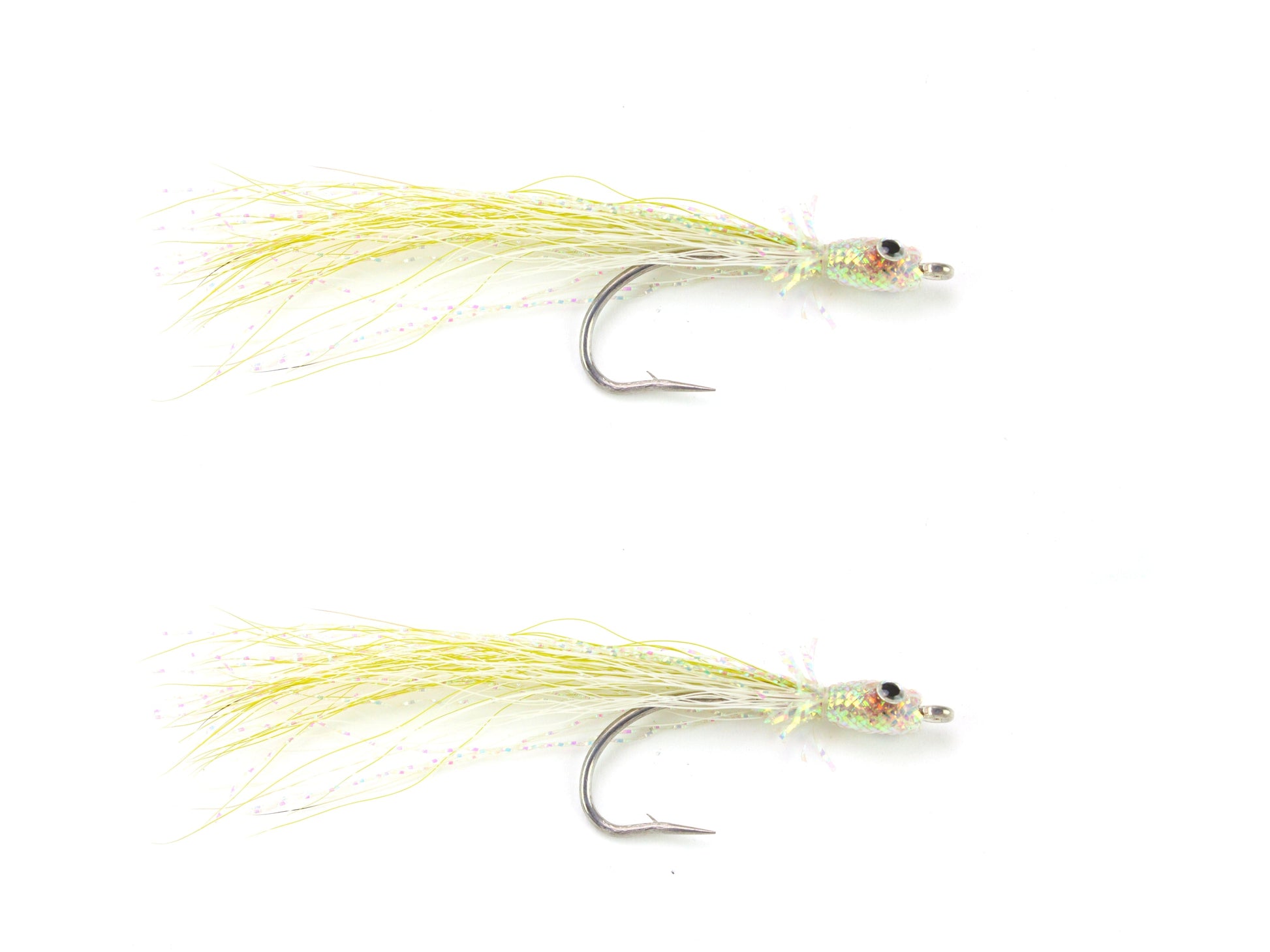 Wild Water Fly Fishing Green Short Tail Eel, Size 1/0, Qty. 3-Goodwynn&#39;sGoodwynn&#39;s