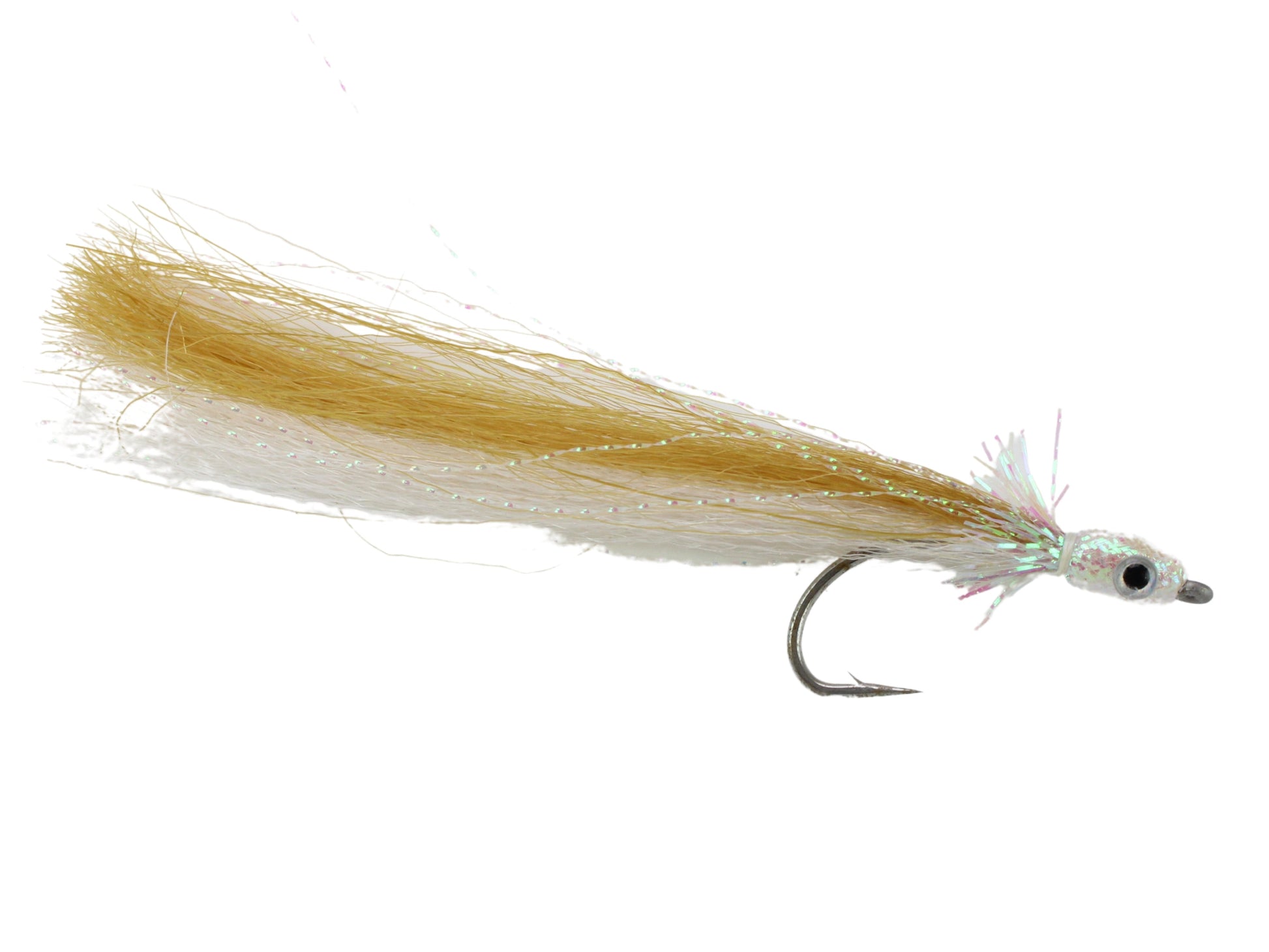 Wild Water Fly Fishing Brown Sand Short Tail Eel, Size 1/0, Qty. 3-Goodwynn&#39;sGoodwynn&#39;s