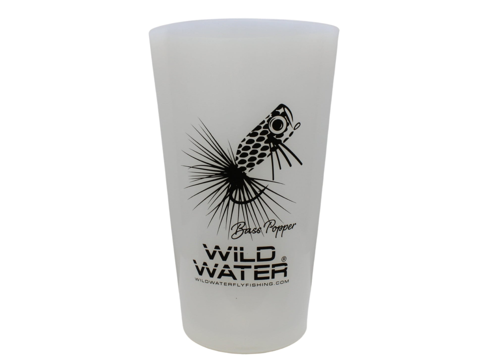 Wild Water Fly Fishing Silicone Pint Glass-Goodwynn&#39;sGoodwynn&#39;s