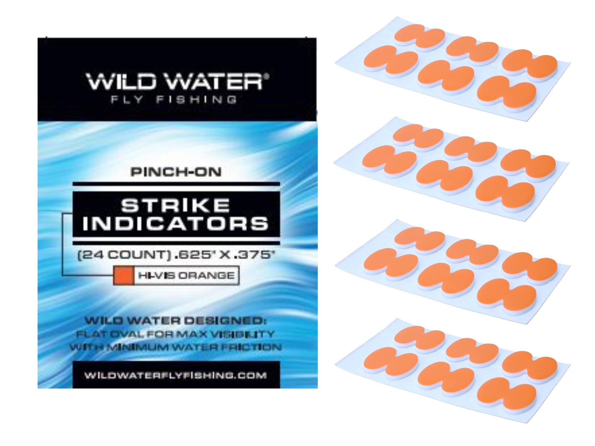 Wild Water Fly Fishing Strike Indicators, Package of 24-Goodwynn&#39;sGoodwynn&#39;s