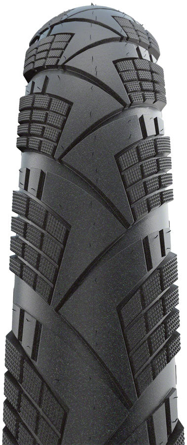 Schwalbe Marathon Efficiency Tire - 700 x 35 Clincher Folding BLK/Reflective Evolution Line Super Race V-Guard Addix Race E-50-Goodwynn&#39;sGoodwynn&#39;s