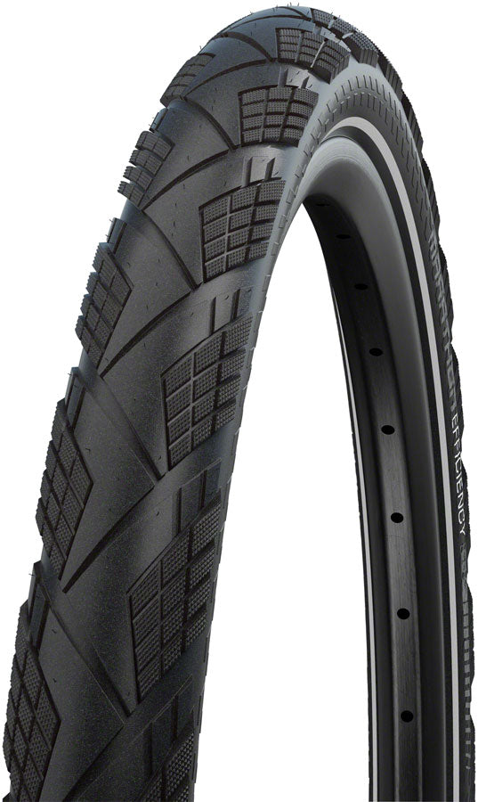 Schwalbe Marathon Efficiency Tire - 700 x 35 Clincher Folding BLK/Reflective Evolution Line Super Race V-Guard Addix Race E-50-Goodwynn&#39;sGoodwynn&#39;s