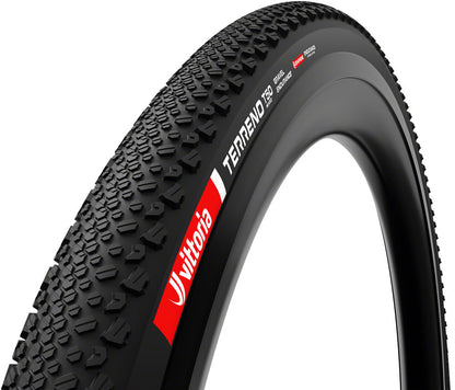 Vittoria Terreno T50 Mixed Tire - 700 x 45 Tubeless Folding BLK Gravel Endurance Graphene G2.0