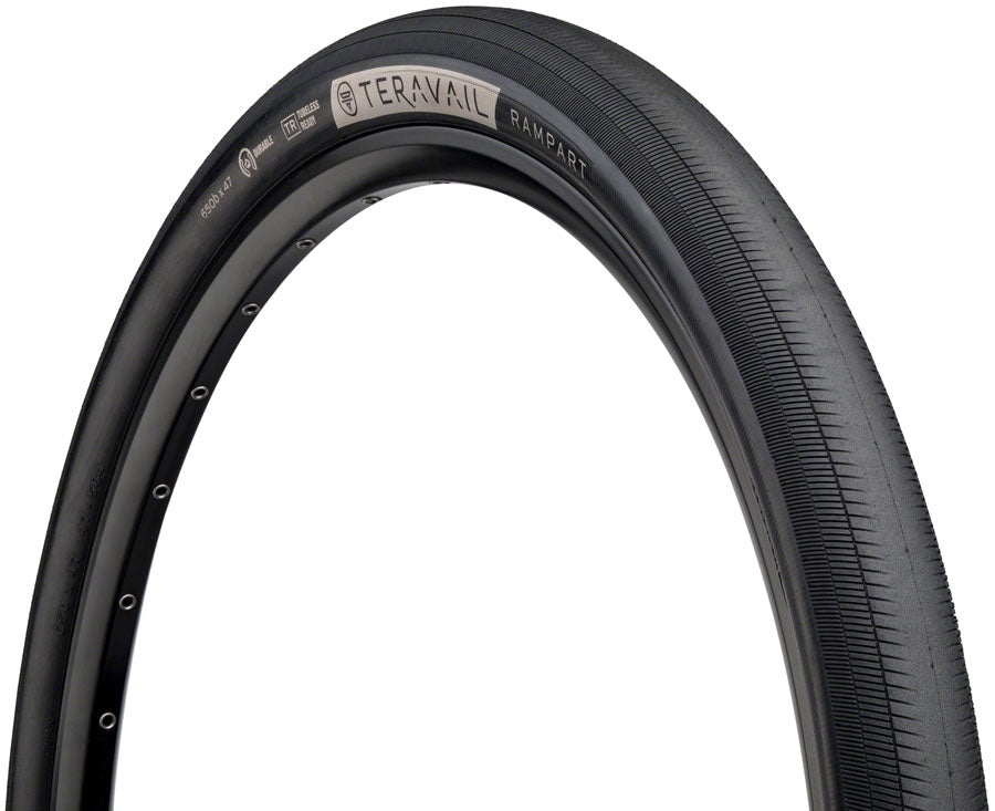 Teravail Rampart Tire - 650b x 47 Tubeless Folding Black Light and Supple-Goodwynn&#39;sGoodwynn&#39;s